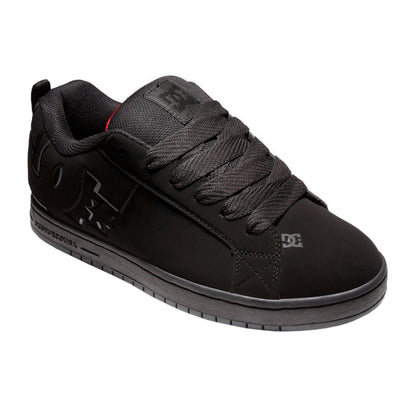 TENIS DC SHOES COURT GRAFFIK PARA CABALLERO COLOR NEGRO ROJO