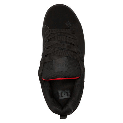 TENIS DC SHOES COURT GRAFFIK PARA CABALLERO COLOR NEGRO ROJO