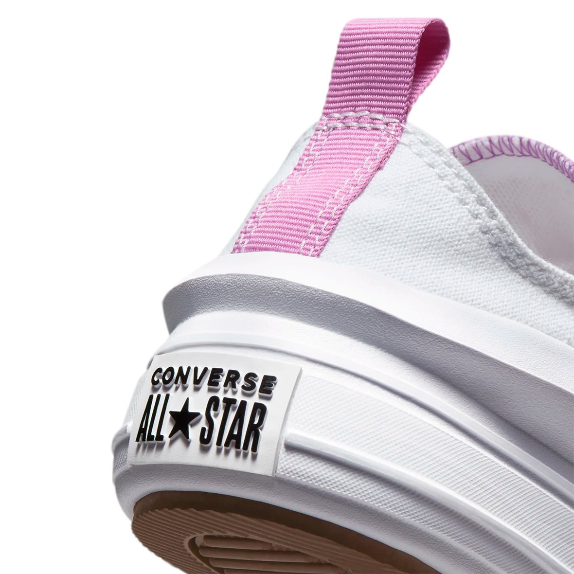 CONVERSE MOVE OX PARA NÑA COLOR BLANCO LILA