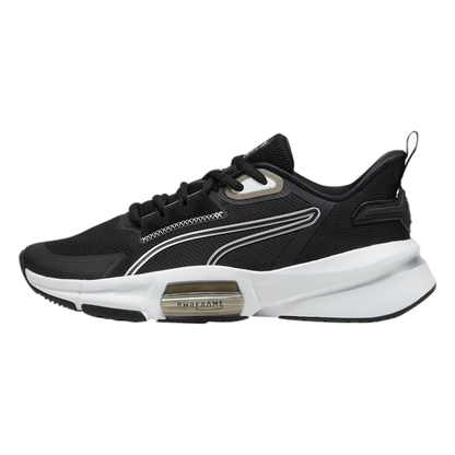 PUMA PWRFRAME PARA DAMA COLOR NEGRO BLANCO