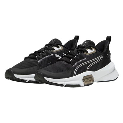 PUMA PWRFRAME PARA DAMA COLOR NEGRO BLANCO