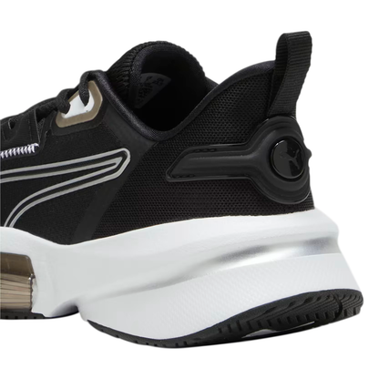 PUMA PWRFRAME PARA DAMA COLOR NEGRO BLANCO