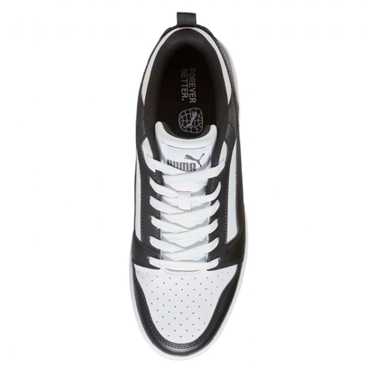 PUMA REBOUND V6 PARA CABALLERO COLOR BLANCO NEGRO