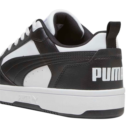 PUMA REBOUND V6 PARA CABALLERO COLOR BLANCO NEGRO