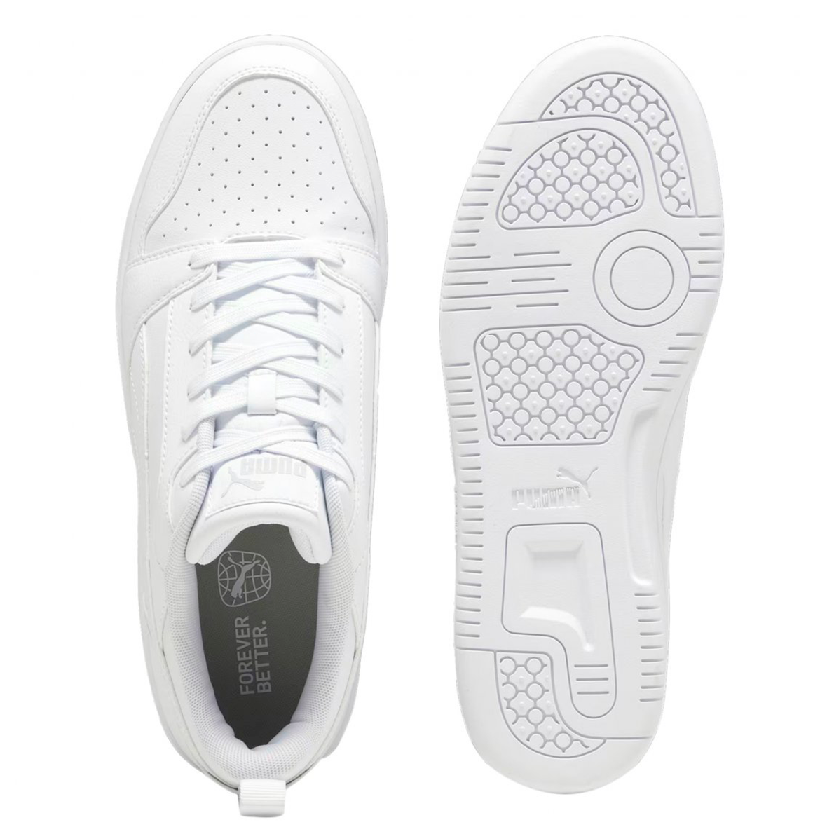 PUMA REBOUND V6 PARA CABALLERO COLOR BLANCO