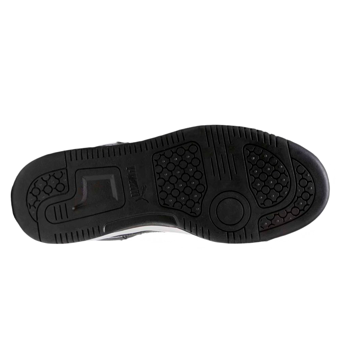 PUMA REBOUND V6 JUVENIL COLOR BLANCO NEGRO