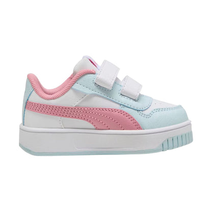 TENIS PUMA CARINA STREET INFANTIL COLOR BLANCO ROSA AZUL