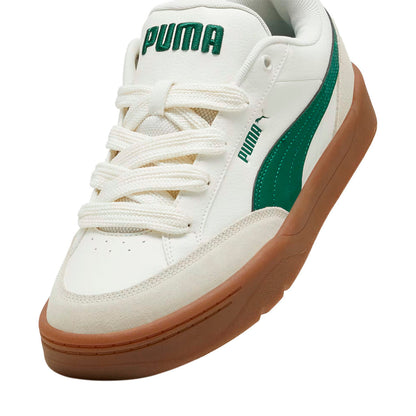 TENIS PUMA PARK LIFESTYLE PARA CABALLERO COLOR BLANCO VERDE