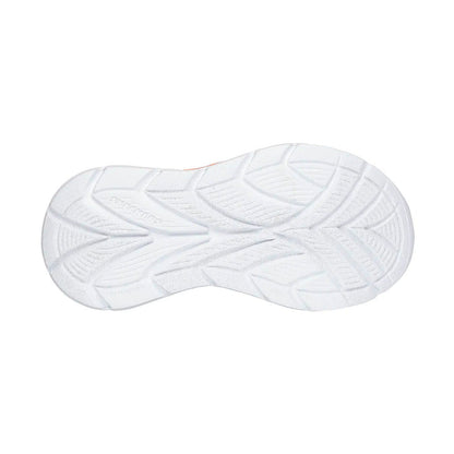 TENIS SKECHERS S LIGHTS-FLEX INFANTIL COLOR NEGRO GRIS NARANJA