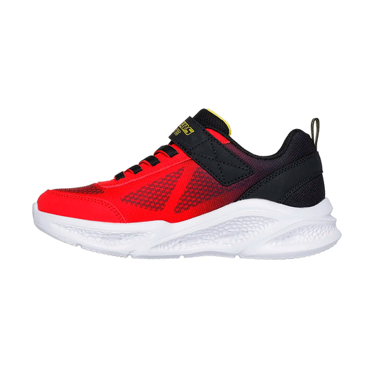 TENIS SKECHERS S-LIGHTS METEOR PARA NIÑO COLOR ROJO