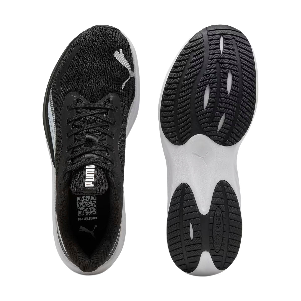 TENIS PUMA POUCE LITE JUVENIL COLOR NEGRO BLANCO