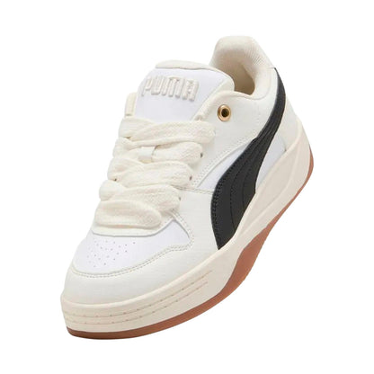TENIS PUMA PARK LUNA PARA DAMA COLOR BLANCO BEIGE NEGRO