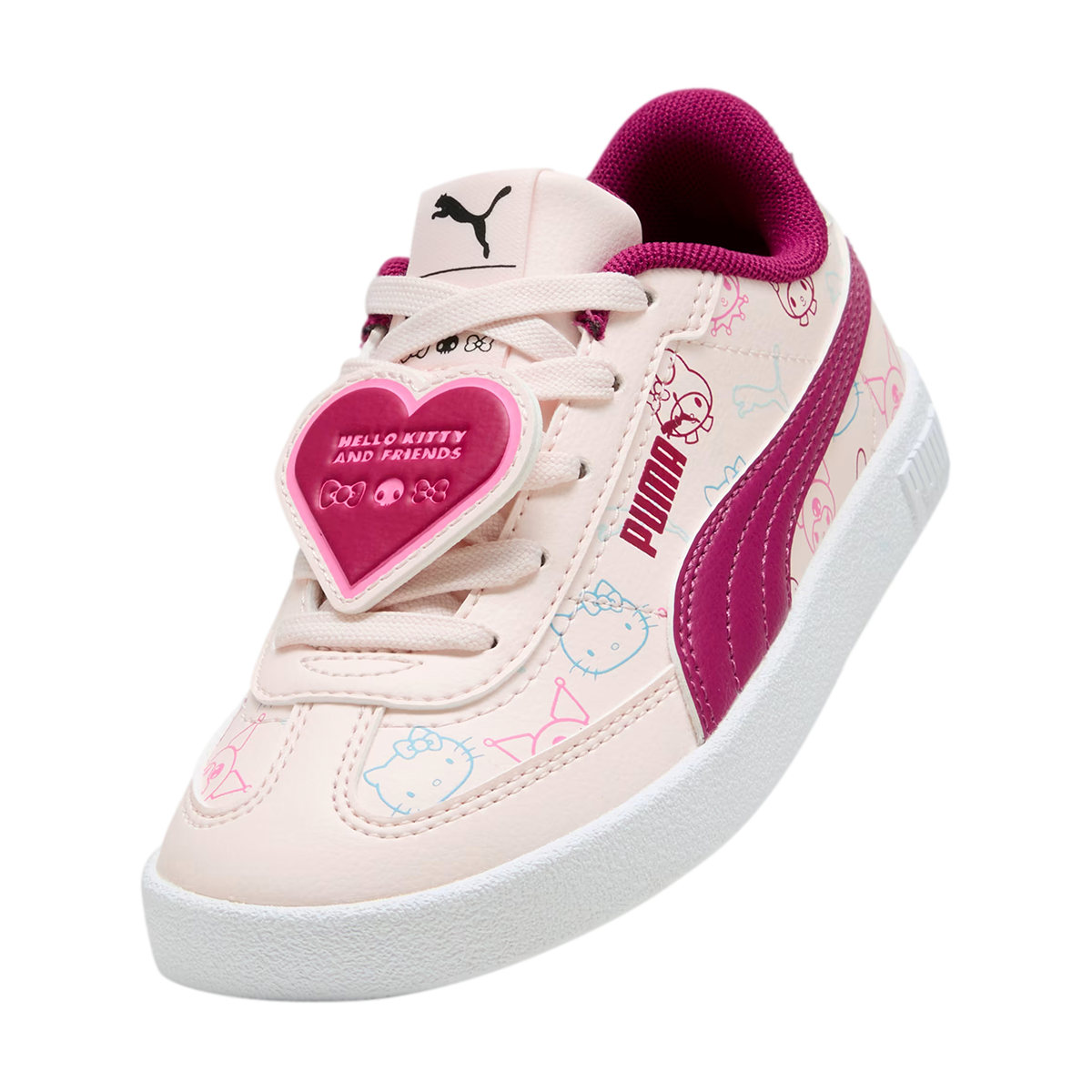 TENIS PUMA CLUB ERA HELLO KITTY PARA NIÑA COLOR ROSA