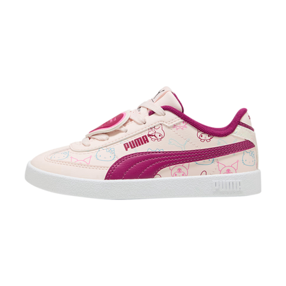 TENIS PUMA CLUB ERA HELLO KITTY PARA NIÑA COLOR ROSA