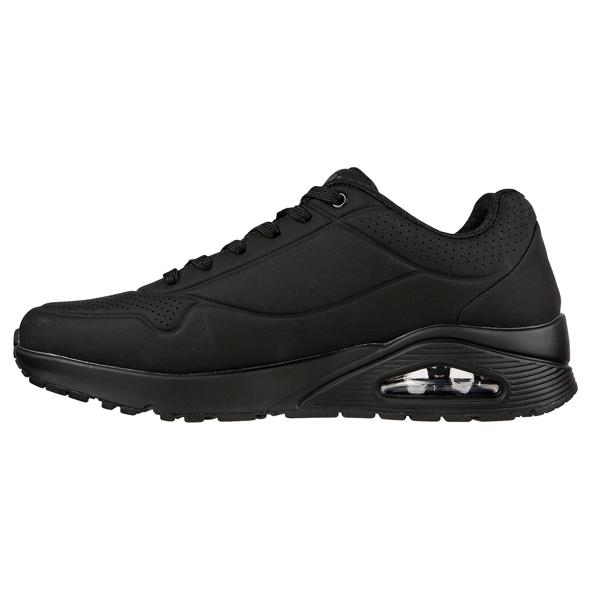 SKECHERS THE UNO PARA CABALLERO COLOR NEGRO MONOCROMO