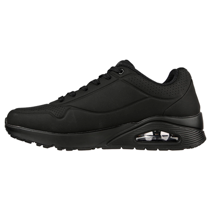 SKECHERS THE UNO PARA CABALLERO COLOR NEGRO MONOCROMO