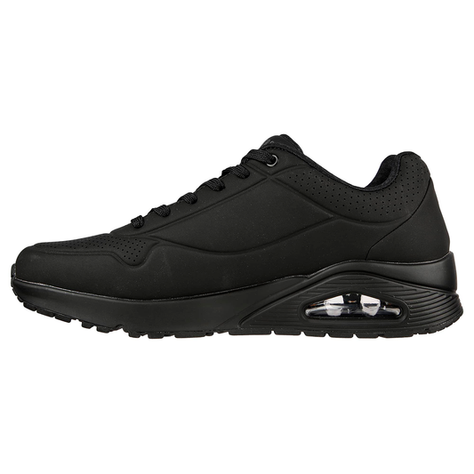 SKECHERS THE UNO PARA CABALLERO COLOR NEGRO MONOCROMO