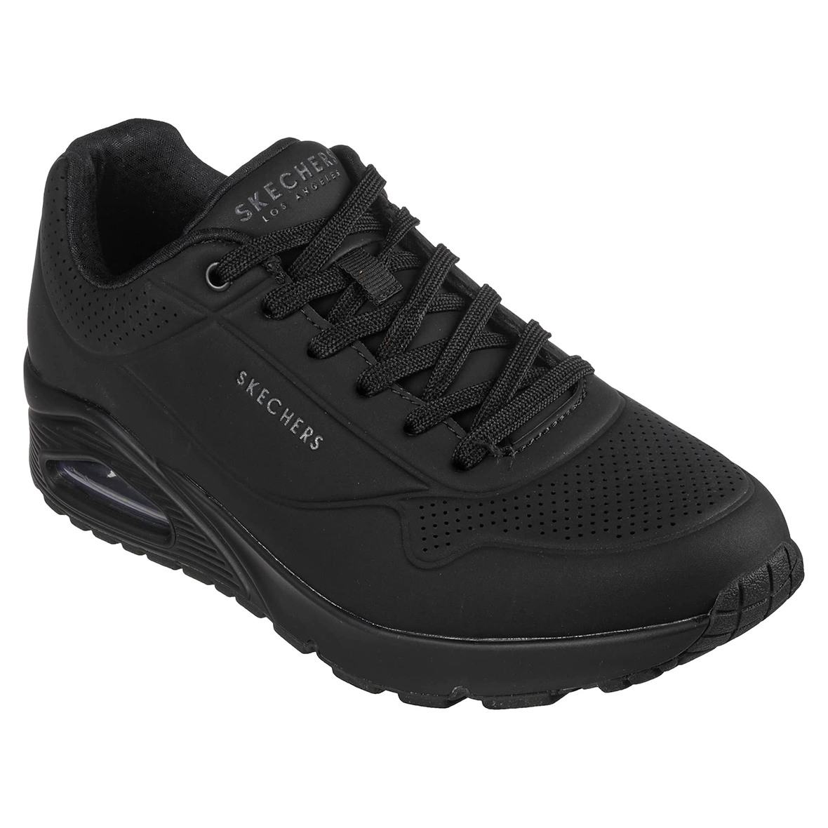 SKECHERS THE UNO PARA CABALLERO COLOR NEGRO MONOCROMO