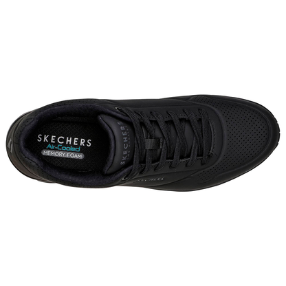 SKECHERS THE UNO PARA CABALLERO COLOR NEGRO MONOCROMO