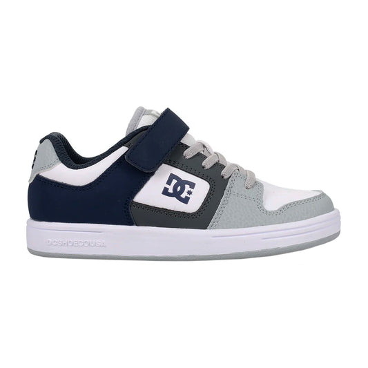 TENIS DC SHOES MANTECA 4 V JUVENIL COLOR BLANCO