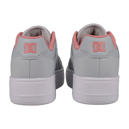TENIS DC SHOES MANTECA 4 PLATFORM PARA DAMA COLOR GRIS
