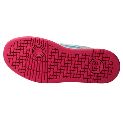 DC SHOES MANTECA 4 PARA DAMA COLOR BLANCO AZUL FIUSHA