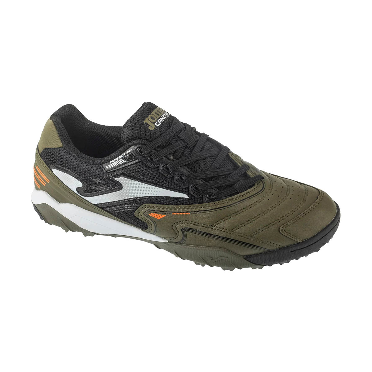 TENIS JOMA CANCHA TF PARA CABALLERO COLOR OLIVO