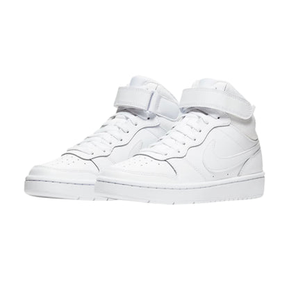 TENIS NIKE COURT BOROUGH MID 2 JUVENIL COLOR BLANCO