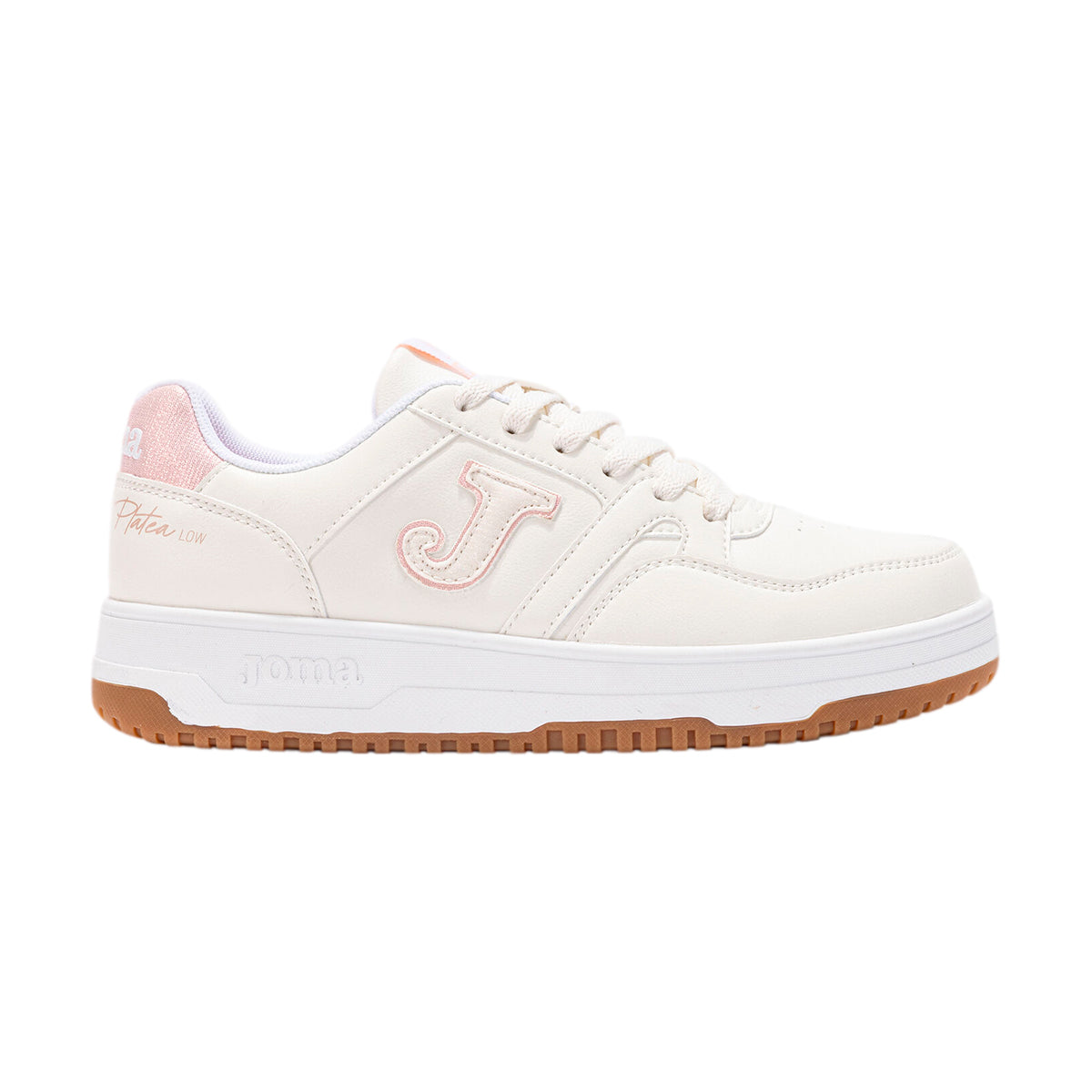 TENIS JOMA C.PLATEA PARA DAMA COLOR BEIGE ROSA