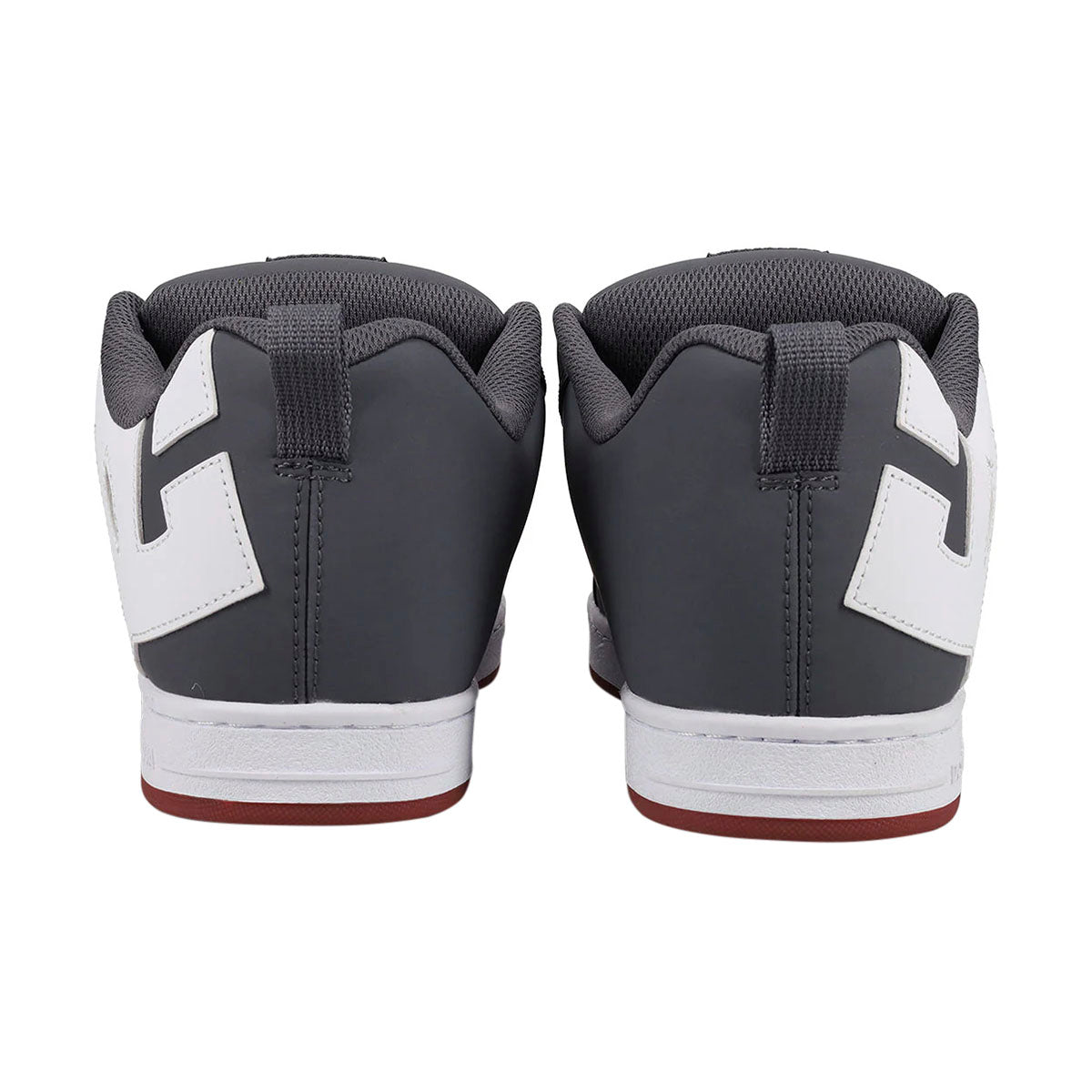 TENIS DC SHOES COURT GRAFFIK PARA CABALLERO COLOR GRIS BLANCO