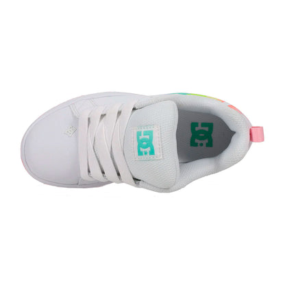 TENIS COURT GRAFFIK PARA DAMA COLOR BLANCO ROSA