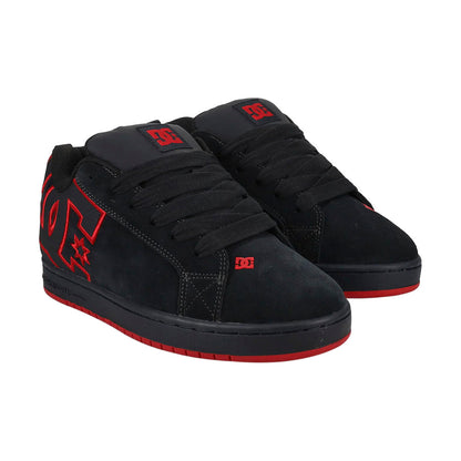 TENIS DC SHOES COURT GRAFFIK PARA CABALLERO COLOR NEGRO ROJO