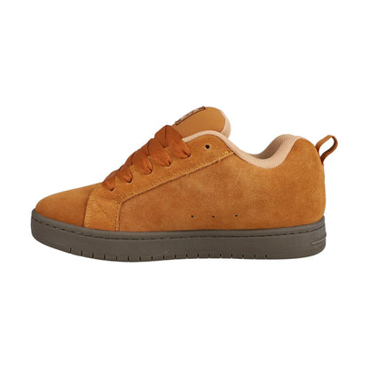 TENIS DC SHOES COURT GRAFFIK SE PARA CABALLERO COLOR MOSTAZA