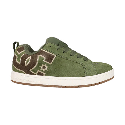 TENIS DC SHOES COURT GRAFFIK SE PARA CABALLERO COLOR OLIVO