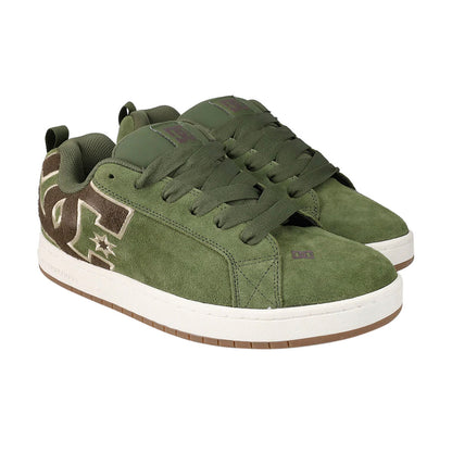 TENIS DC SHOES COURT GRAFFIK SE PARA CABALLERO COLOR OLIVO