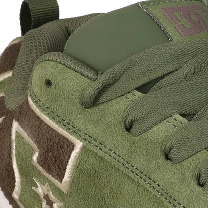 TENIS DC SHOES COURT GRAFFIK SE PARA CABALLERO COLOR OLIVO