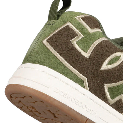 TENIS DC SHOES COURT GRAFFIK SE PARA CABALLERO COLOR OLIVO