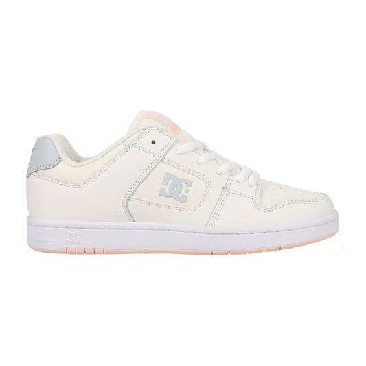 TENIS DC SHOES MANTECA 4 PARA DAMA COLOR BEIGE CORAL