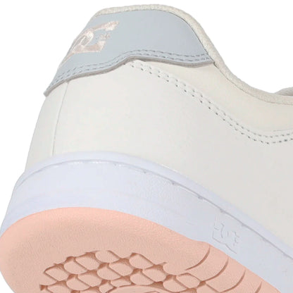 TENIS DC SHOES MANTECA 4 PARA DAMA COLOR BEIGE CORAL