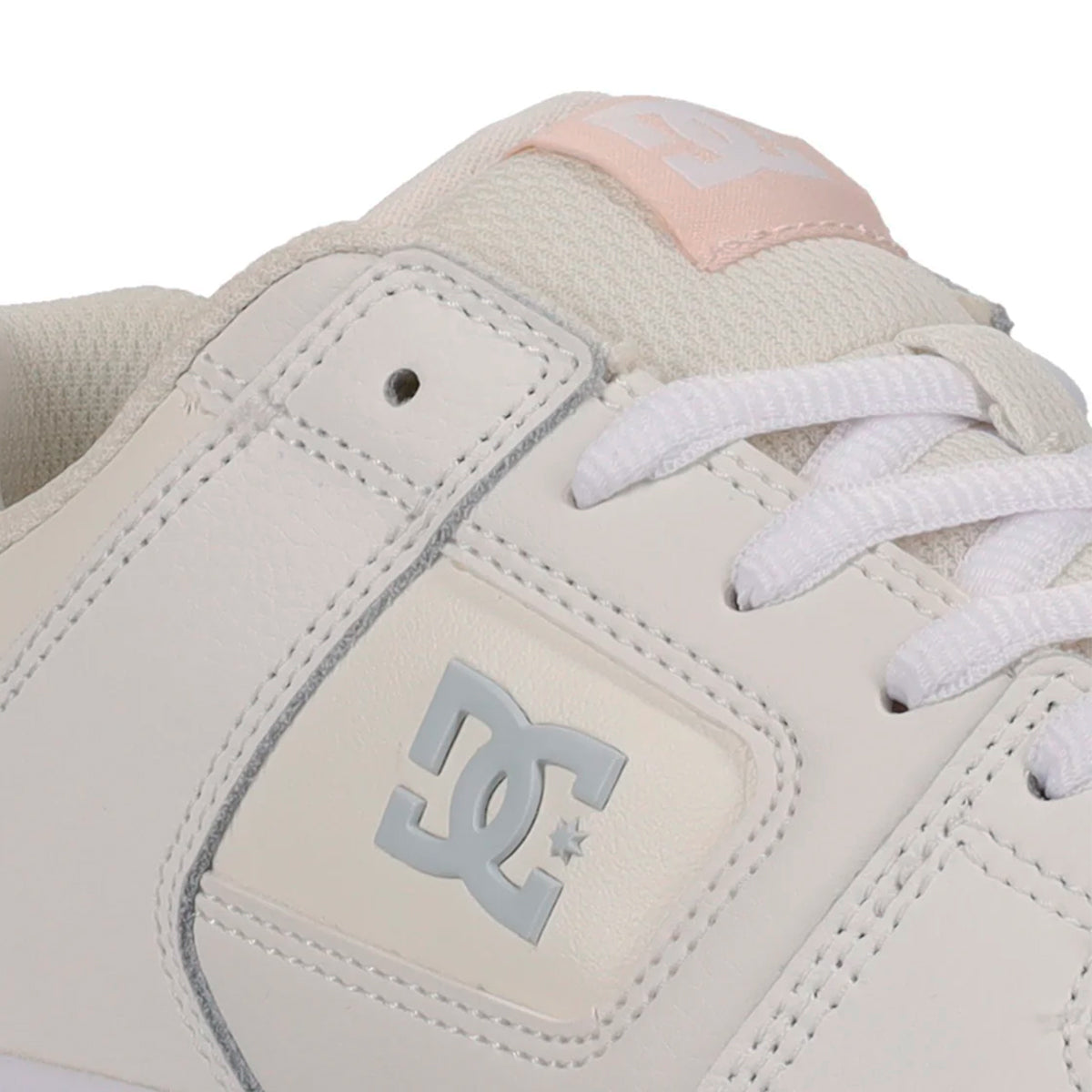 TENIS DC SHOES MANTECA 4 PARA DAMA COLOR BEIGE CORAL