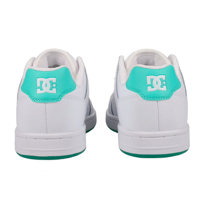 TENIS DC SHOES MANTECA 4 PARA DAMA COLOR BLANCO VERDE