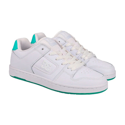 TENIS DC SHOES MANTECA 4 PARA DAMA COLOR BLANCO VERDE