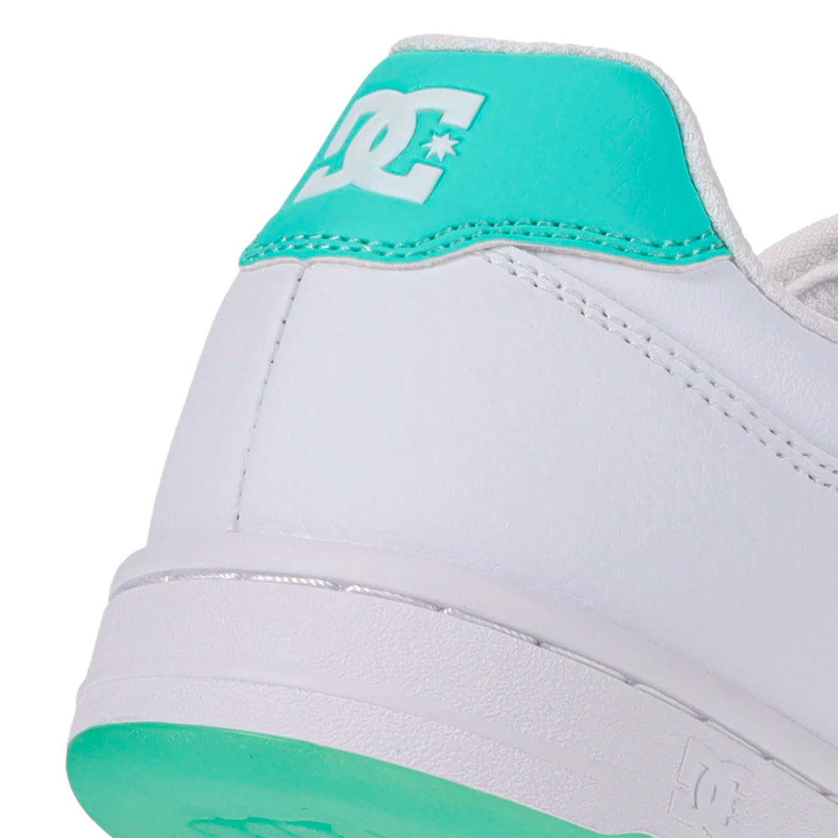 TENIS DC SHOES MANTECA 4 PARA DAMA COLOR BLANCO VERDE