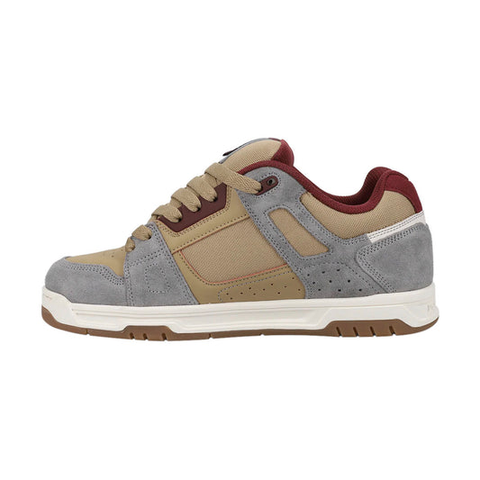 TENIS DC SHOES STAG PARA CABALLERO COLOR BEIGE VINO