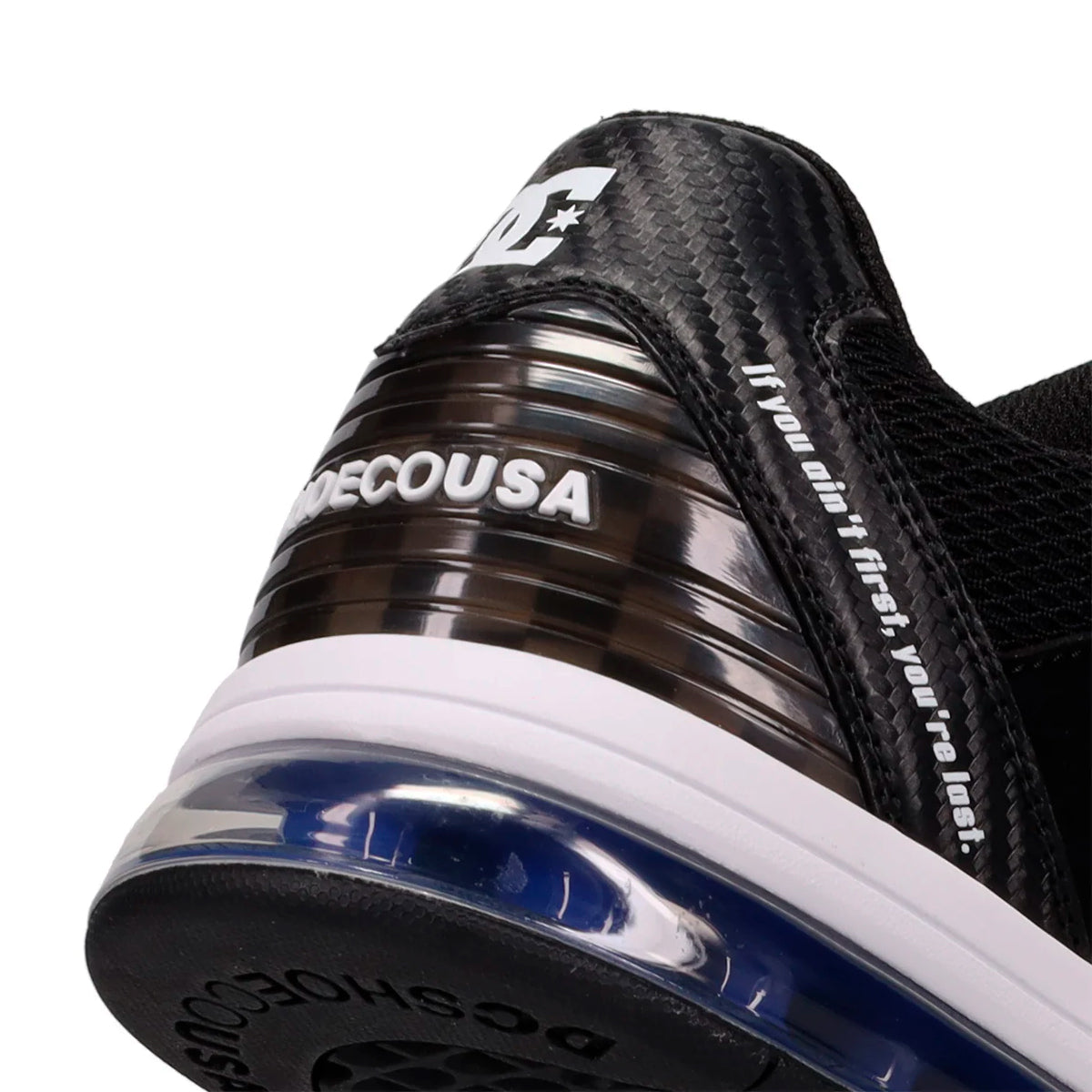 TENIS DC SHOES VERSATILE PARA CABALLERO COLOR NEGRO