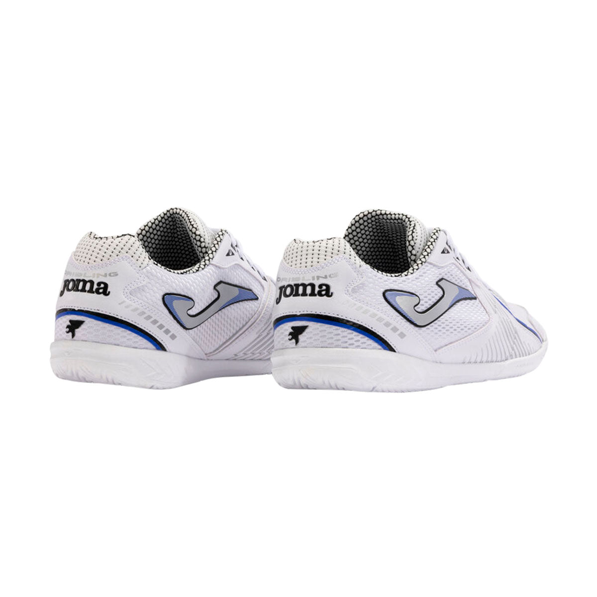 TENIS JOMA DRIBLING 24 PARA CABALLERO COLOR BLANCO NEGRO AZUL