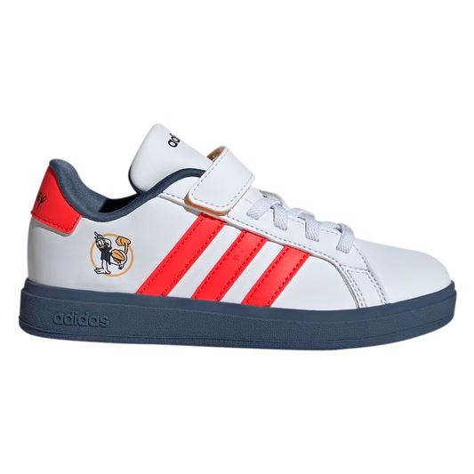 ADIDAS GRAND COURT DISNEY PARA NIÑO COLOR BLANCO