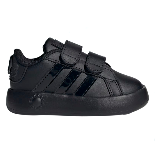 ADIDAS GRAND COURT INFANTIL COLOR NEGRO MONOCROMO