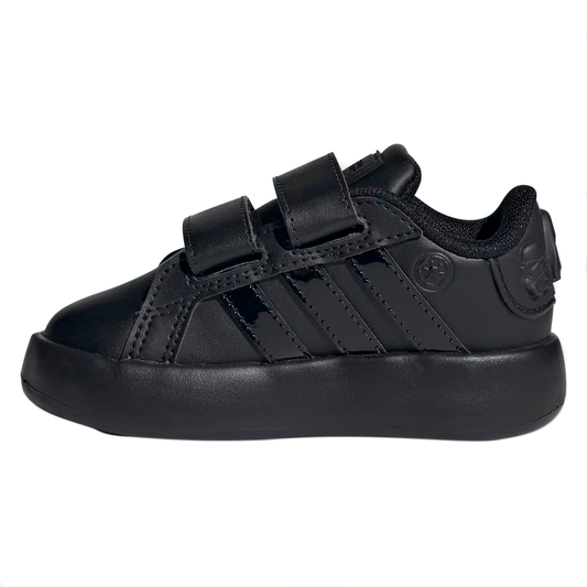 ADIDAS GRAND COURT INFANTIL COLOR NEGRO MONOCROMO