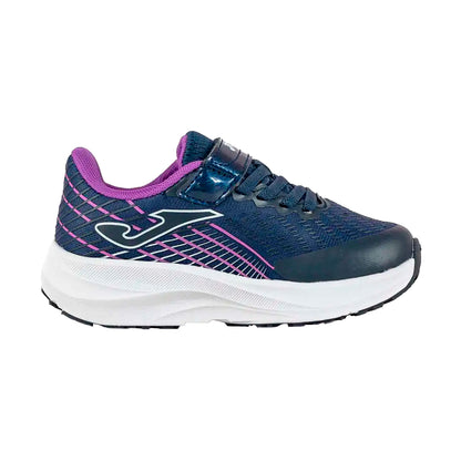 TENIS JOMA SUPER CROSS JR PARA NIÑA COLOR MARINO FIUSHA